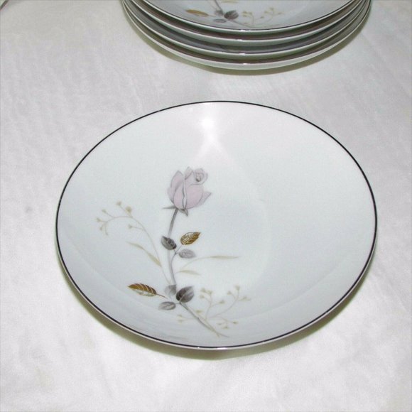 5 Sango Fine China Francine Small Dessert or Berry Bowls Cottagecore Vintage - Picture 2 of 5